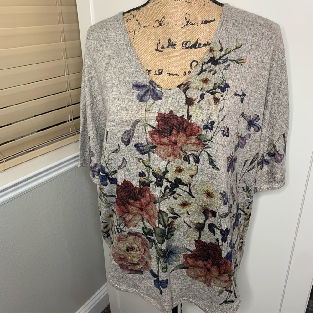 Ember Floral Loose Blouse